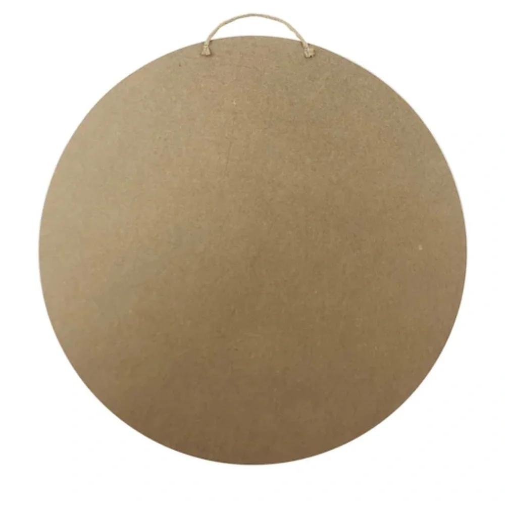 NEW - ArtMinds 15” Unfinished Round Plaque - DIY/Crafting - Box of 4